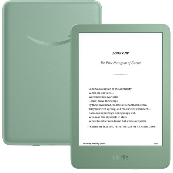eBook Reader Amazon Kindle (11th Gen) 2024, Matcha, 2 image