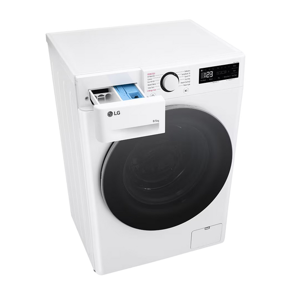 Mașină de spălat cu uscător LG F2DR509S1W, 9kg, Alb, 3 image