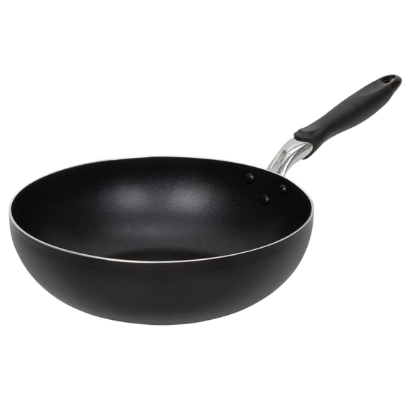 Tigaie RESTO 93603, 30cm, Negru