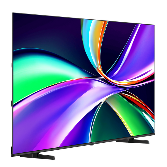 65" QLED SMART TV Hisense 65E7Q, 3840x2160 4K UHD, VIDAA U9, Negru, 2 image