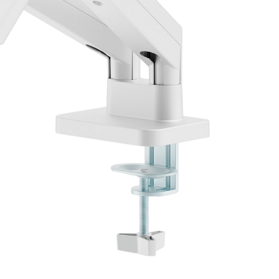 Suport birou pentru monitoare Gembird MA-DA2-06-W, Alb, 2 image