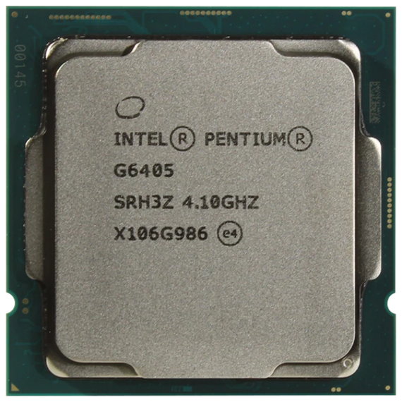 Procesor Intel Pentium G6405, Intel UHD 610 Graphics, Fără cooler | Tray