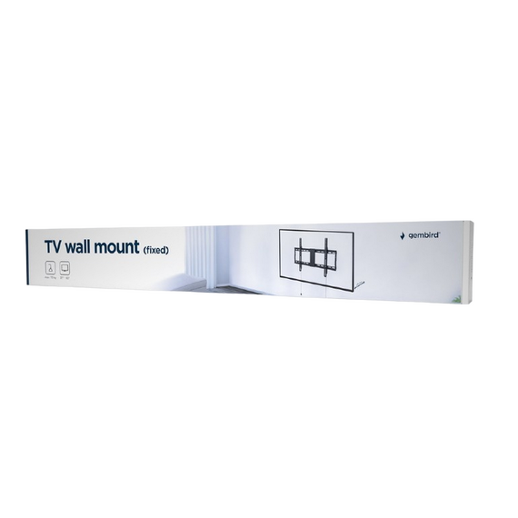 Suport TV de perete Gembird WM-80F-01, Negru, 2 image