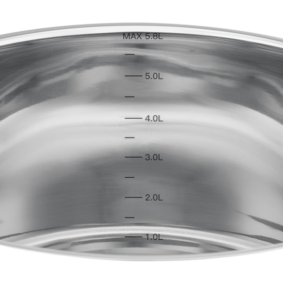 Cratiță RESTO 92205, 5,8L, Oțel inoxidabil, 3 image