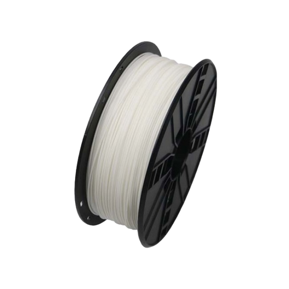 Filament pentru imprimantă 3D Gembird 3DP-ABS1.75-01-W, ABS, Alb , 1.75 mm, 1 kg