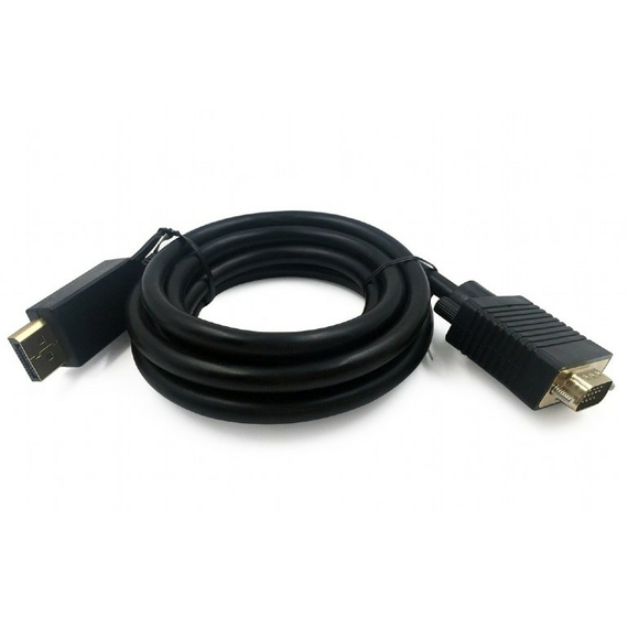 Cablu Video Cablexpert CCP-DPM-VGAM-6, DisplayPort (M) - VGA D-Sub (M), 1,8m, Negru, 3 image