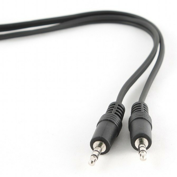 Cablu audio Cablexpert CCA-404, 3.5mm 3-pin (M) - 3.5mm 3-pin (M), 1,2m, Negru, 3 image