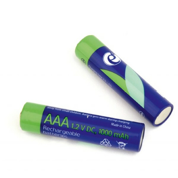 Acumulatori Energenie EG-BA-AAA10-01, AAA, 1000mAh, 2buc., 2 image