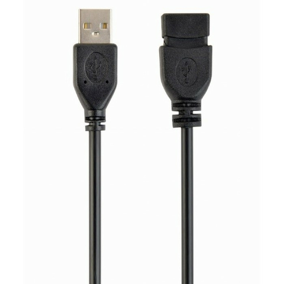 Cablu prelungitor Cablexpert CCP-USB2-AMAF-6, USB Type-A (M)/USB Type-A (F), 1,8m, Negru, 3 image