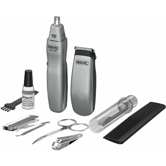 Trimmer pentru bărbați WAHL 9962-1816 Travel Kit, Argintiu, 2 image