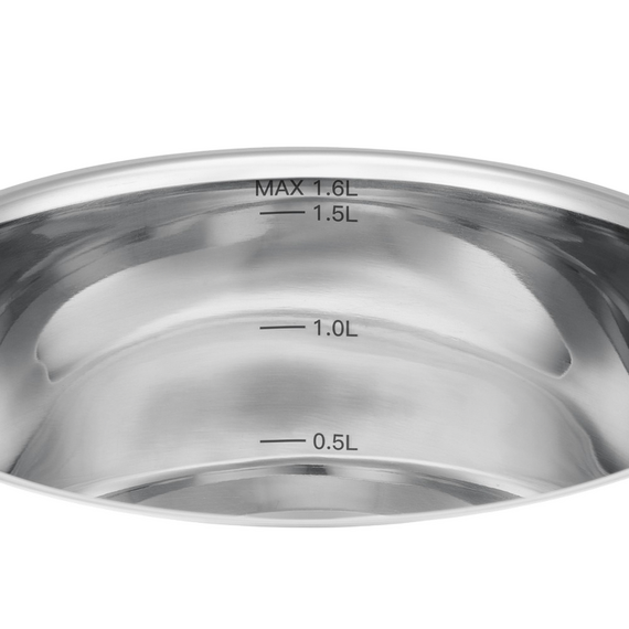 Cratiță RESTO 92201, 1,6L, Oțel inoxidabil, 2 image