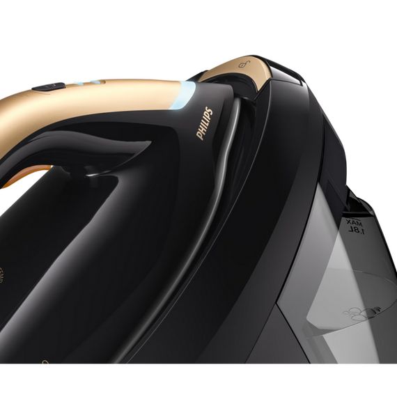 Fier de călcat cu generator de abur Philips PSG8130/80, 2700W, Negru | Auriu, 3 image