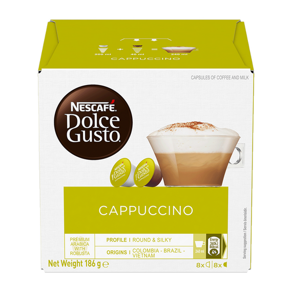 Cafea Nescafe Dolce Gusto Cappuccino, 16 buc
