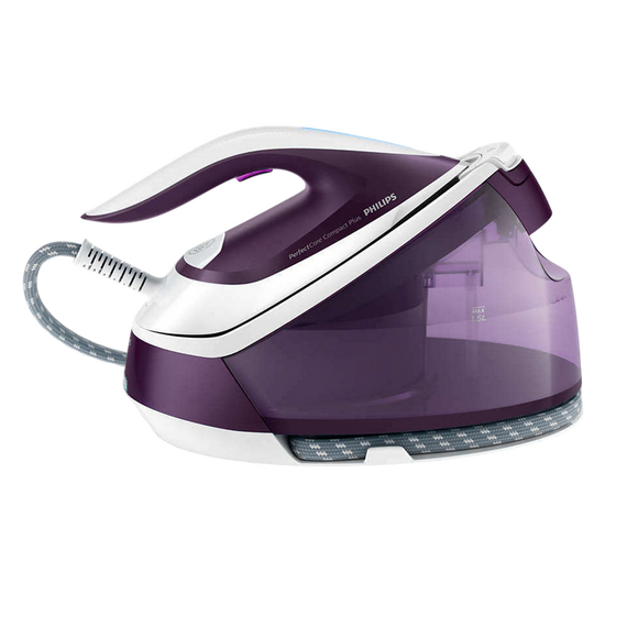 Fier de călcat cu generator de abur PHILIPS PerfectCare Compact Plus GC7933/30, 2400W, Violet
