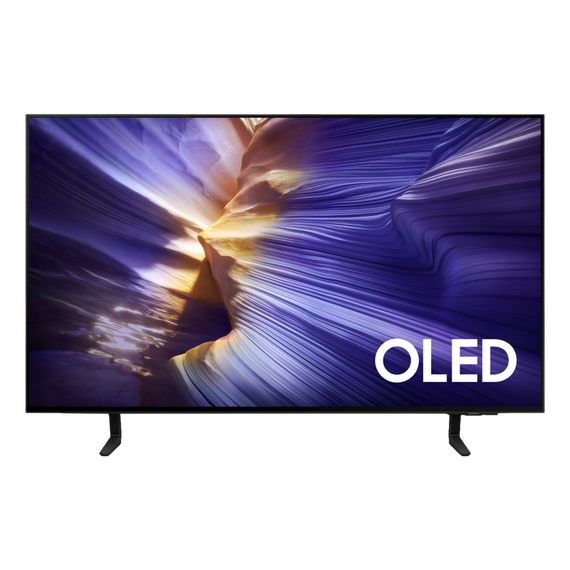 42" OLED SMART TV Samsung QE42S90FAEXUA, 3840x2160 4K UHD, Tizen, Negru, 2 image