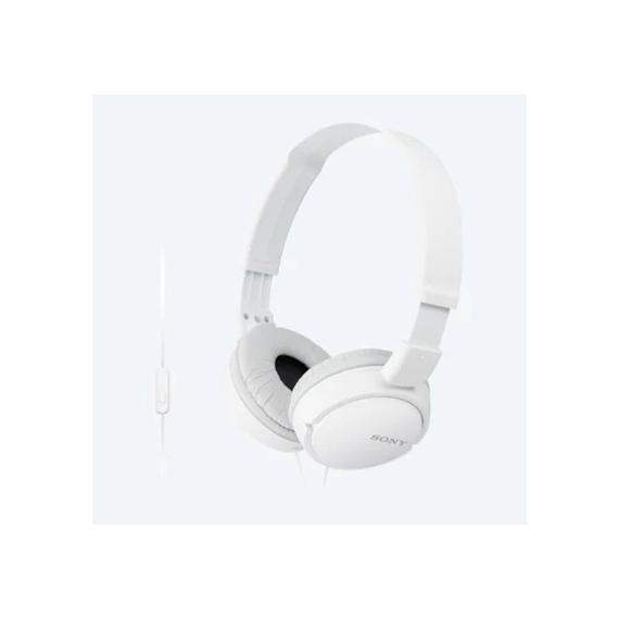 Căști SONY MDR-ZX110AP, Alb, 3 image