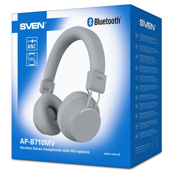 Căști SVEN AP-B710MV, Gri, 3 image