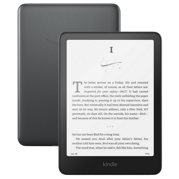 eBook Reader Amazon Kindle Paperwhite (12th Gen) 2024 Signature Edition, Metallic Black