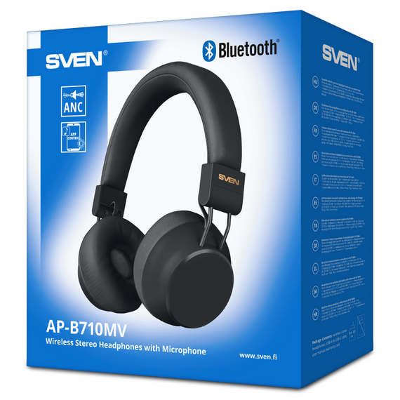 Căști SVEN AP-B710MV, Negru, 3 image