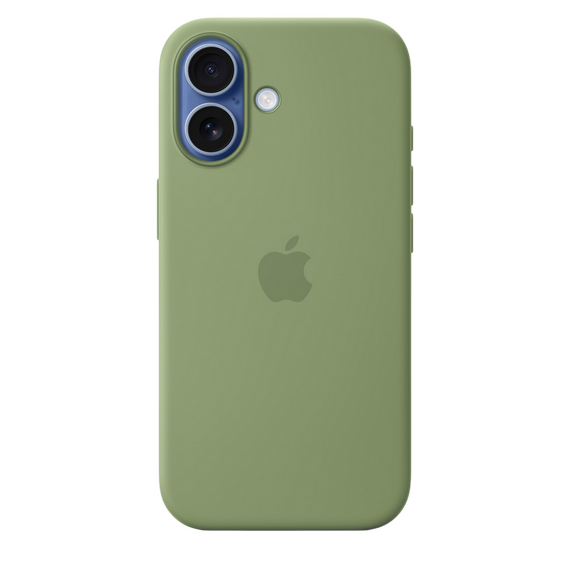 Husă Apple iPhone 17 Silicone Case with MagSafe, Light Moss, 3 image