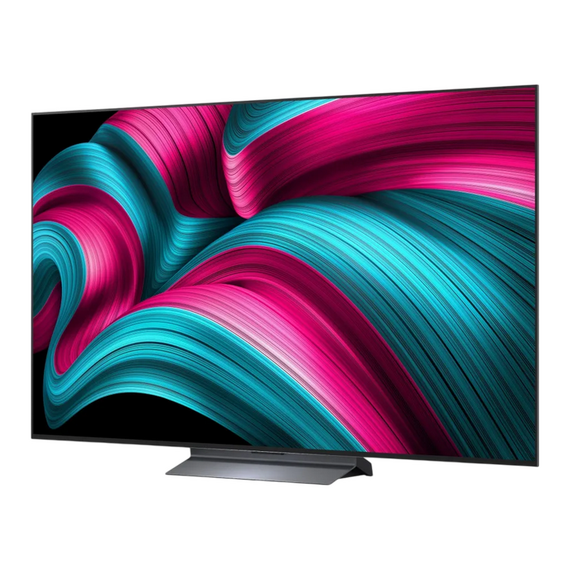 55" OLED SMART TV LG OLED55C54LA, 3840x2160 4K UHD, webOS, Negru, 3 image