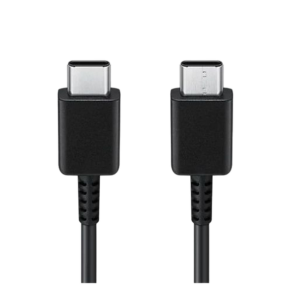 Cablu încărcare și sincronizare Samsung EP-DA705BBRGRU, USB Type-C/USB Type-C, 1m, Negru