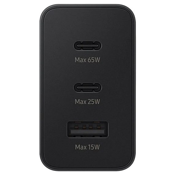 Încărcător Samsung Trio Fast Travel Charger EP-T6530, 65W, Negru, 4 image
