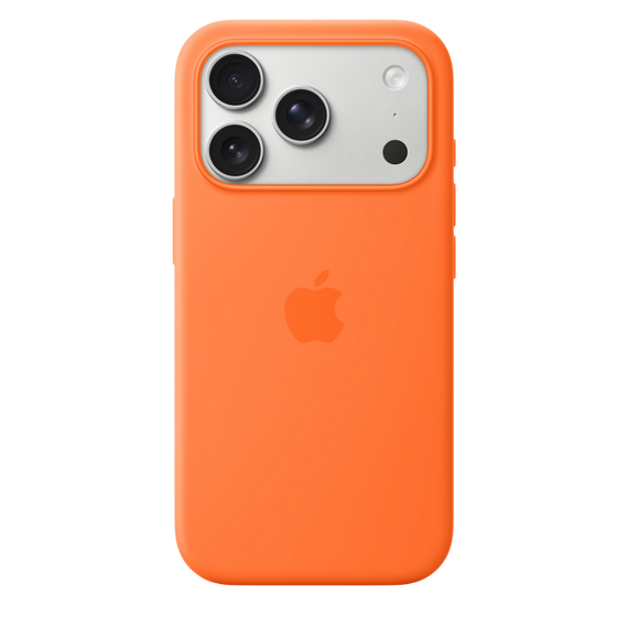 Husă Apple iPhone 17 Pro Silicone Case with MagSafe, Portocaliu