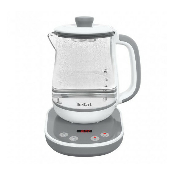 Fierbător electric Tefal BJ551B10, Gri / Alb, 3 image