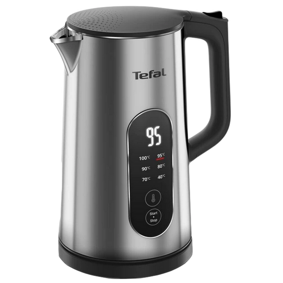 Fierbător electric Tefal KI871DE0, Argintiu, 3 image