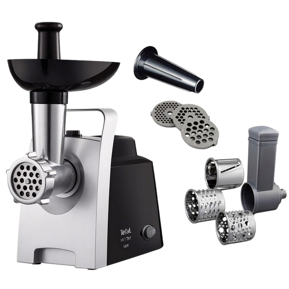 Mașină de tocat carne Tefal NE108831, Negru Argintiu