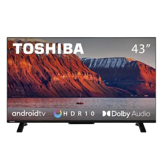 43" LED SMART TV TOSHIBA 43LA2363DG, 1920x1080 FHD, Android TV, Black