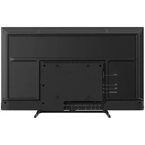43" LED SMART TV KIVI 43U710QB, Real 4K, 3840x2160, Google TV, Black, 6 image