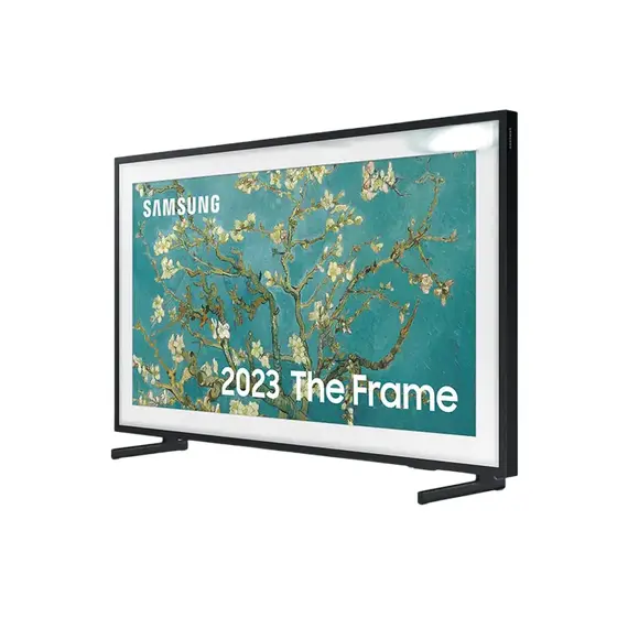 32" LED SMART TV Samsung QE32LS03CBUXUA, The Frame, QLED, 1920x1080, Tizen OS, Black, 2 image