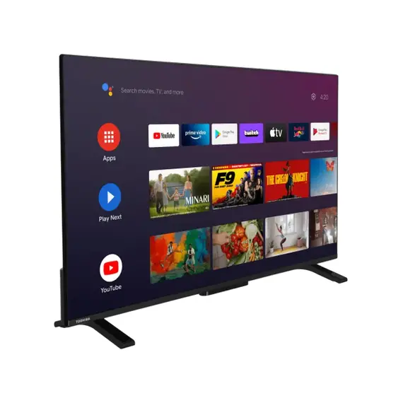 43" LED SMART TV TOSHIBA 43UA2363DG, 4K HDR, 3840 x 2160, Android TV, Black, 5 image