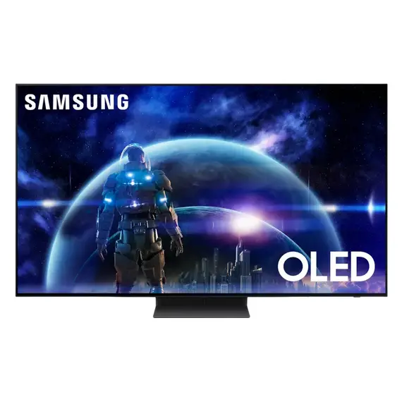 48" OLED SMART TV Samsung QE48S90DAEXUA, Quantum Dot OLED 3840x2160, Tizen OS, Black