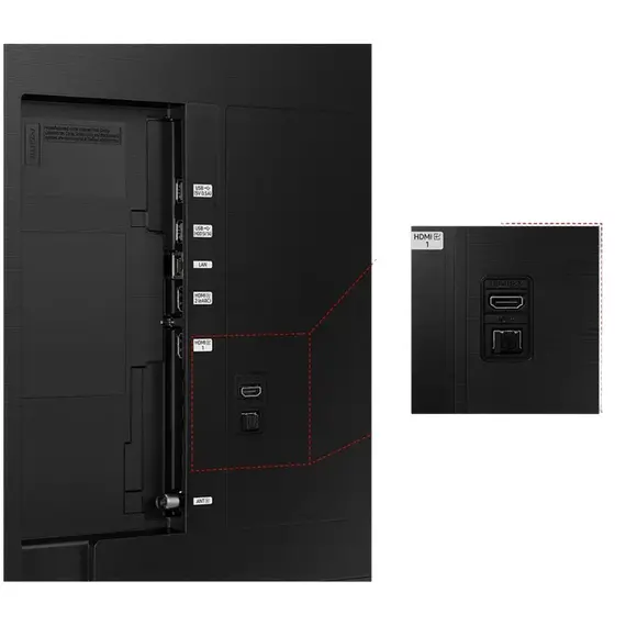 50" LED SMART TV Samsung UE50DU8000UXUA, Crystal UHD 3840x2160, Tizen OS, Grey, 6 image