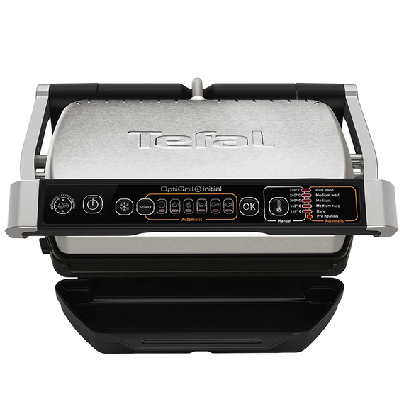 Grătar electric Tefal GC706D34, 2000W, Negru | Argintiu