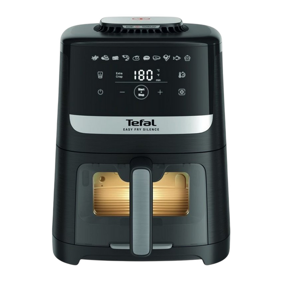 Friteuză cu aer cald Tefal EY5568E0, Negru