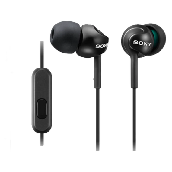 Căști SONY MDR-EX110AP, Negru, 2 image