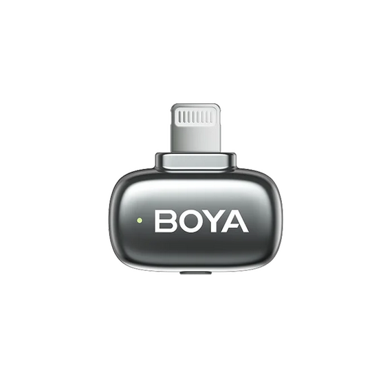 Microfon portabil pentru înregistrare vocală Boya mini 2-01, Fără fir, Gri, 2 image