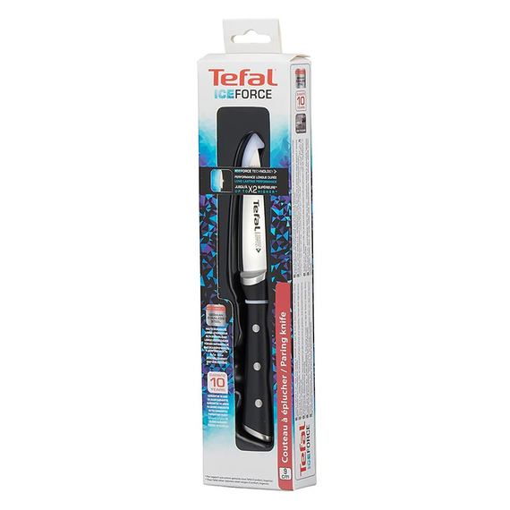 Cuțit pentru curățarea legumelor Tefal K2320514, Negru, 3 image