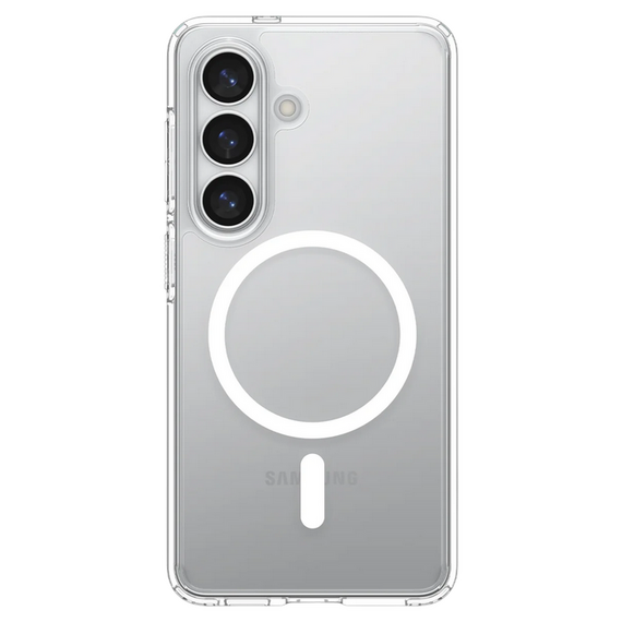 Husă Spigen Samsung Galaxy S26 Plus Ultra Hybrid MAG, Clear | White, 2 image