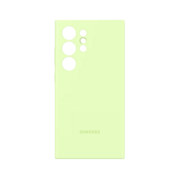 Husă Samsung Silicone Cover Galaxy S24 Ultra, Verde, 4 image