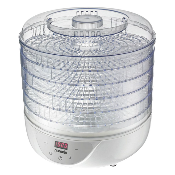 Deshidrator de fructe Gorenje FDK24DW, Alb