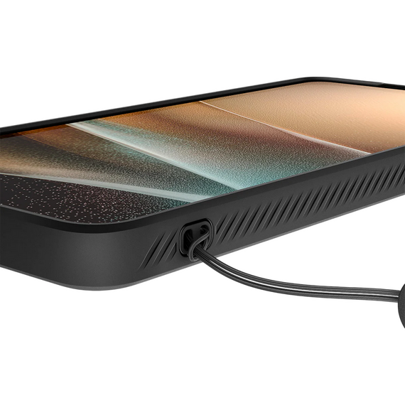 Husă Spigen Samsung Galaxy S26 Ultra Liquid Air MAG, Negru Mat, 3 image