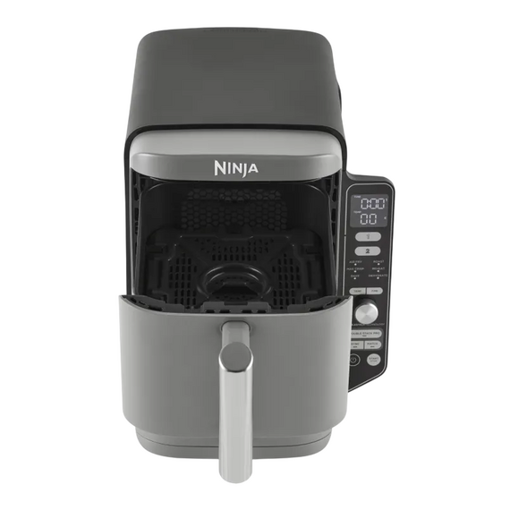 Friteuză cu aer cald Ninja Double Stack XL SL400EU, Gri, 3 image