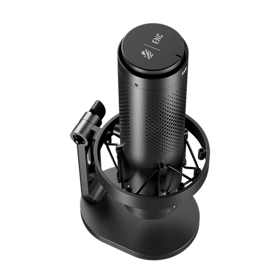 Microfon Gaming Boya K9, Cu fir, Negru, 3 image