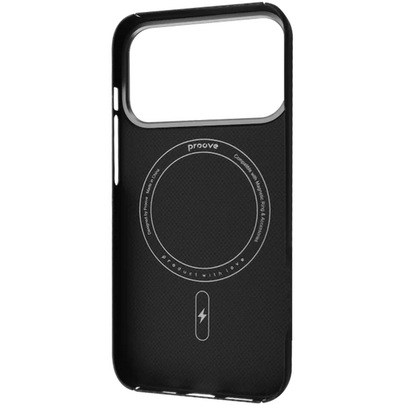 Husă Proove Carbon Slim pentru MagSafe pentru Apple iPhone 17 Pro, Sunflare, 2 image