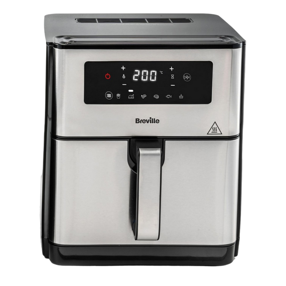 Friteuză cu aer cald Breville VDF131X-01, Argintiu, 2 image